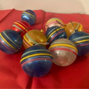 Vintage MCM Retro Christmas Ornaments